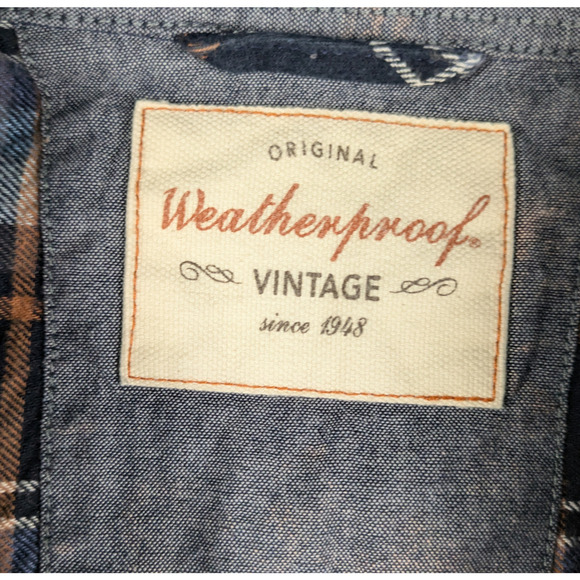 Refreshed - Original Weatherproof Vintage Flannel Upcycled with Pink Floyd - Picture 5 of 5
